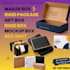 make mailer box, gift box, rigid package, rigid box, mockup box and box shot