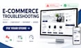 fix e commerce website issues ,bugs, checkout, payment and speed problems