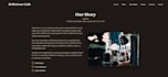 build a responsive cafe website with django backend