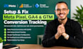 setup fb pixel ga4 conversion analytics api tracking fix meta pixel ads gtm ga4