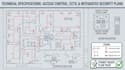 design access control cctv and security system plans for building