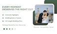 do cinematic wedding video editing and highlight film