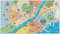 design a vector event map, festival site plan, city guide map