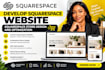 develop squarespace website, squarespace store design and optimization