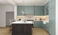 design kitchen interior and provide detailed technical drawings