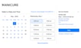 do wix salon website redesign, online booking, service menu appointment setup