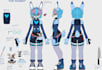 draw furry reference sheet nsfw fursona ref sheet furry art anime characte sheet