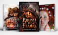 design a premium dark romance or gothic romance book cover