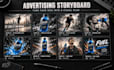 create a professional storyboard for your commercial or advertisement
