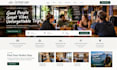 design squarespace hostel website backpacker lodge website group travel site
