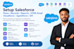 setup salesforce flows records report html email visualforce agentforce api