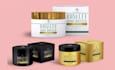 design luxury product packaging, box and label design