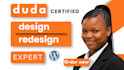 design responsive duda website