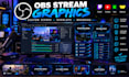 customize obs scenes, overlays and streaming graphics