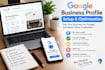 create and optimize your google business profile