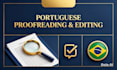 proofread and edit your brazilian portuguese text