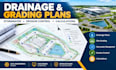 design drainage, grading and erosion control plans with calculations