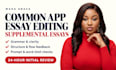 edit and proofread your common app and supplemental essays in 24 hours