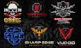 do badass army logo military patch and tactical