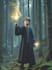 design an epic magical fantasy book cover