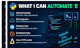 python scripts for automation and data processing