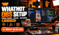 setup obs studio for whatnot vertical streams, auctions and card breaks