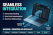 do full stack rest API and payment integration