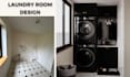 design 3d bathroom and laundry room with a shopping list