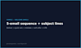 create a lead magnet PDF and 5 email welcome sequence for coaches