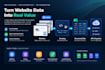 web scraping, data extraction and API integration