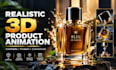 create realistic 3d product animation brand