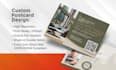 design a postcard, mailer, or rack card