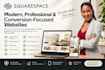 design or redesign squarespace store, squarespace store, squarespace website