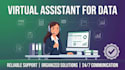 be your professional virtual assistant for data entry and web research