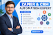 setup zapier automation clickup odoo trello monday gohighlevel crm integration