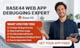 fix base44 bugs debug base44 code credit burn supabase