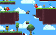create 2d platformer pixel tileset, 2d game art tileset tilemap rpg game assets