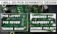 develop iot projects with arduino, esp32, raspberry pi, pcb layout