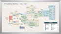 design custom wayfinding map campus, stadium, interactive facility, hospital map