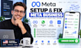 fix setup meta business verification whatsapp API domain verification meta pixel