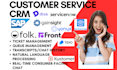 setup dixa servicenow sap intercom gainsight folk front kustomer tidio yonyx crm