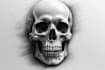 create dark and unique skull artwork designs