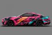 vehicle wrap design, car wrap