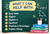 teach math algebra economics