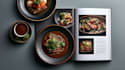 make a modern and professional cookbook design