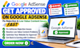 get google adsense approval, fix adsense rejection and low value content issues