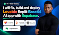fix, build and deploy lovable replit base44 ai app supabase