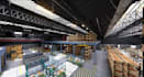 do 3d factory warehouse design, industrial building, facility interior, exterior
