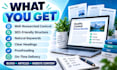 write SEO blog posts, articles and website content