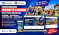 build nicepage simvoly plumber electrician construction real estate website
